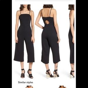 New 4SI3NNA cropped jumpsuit